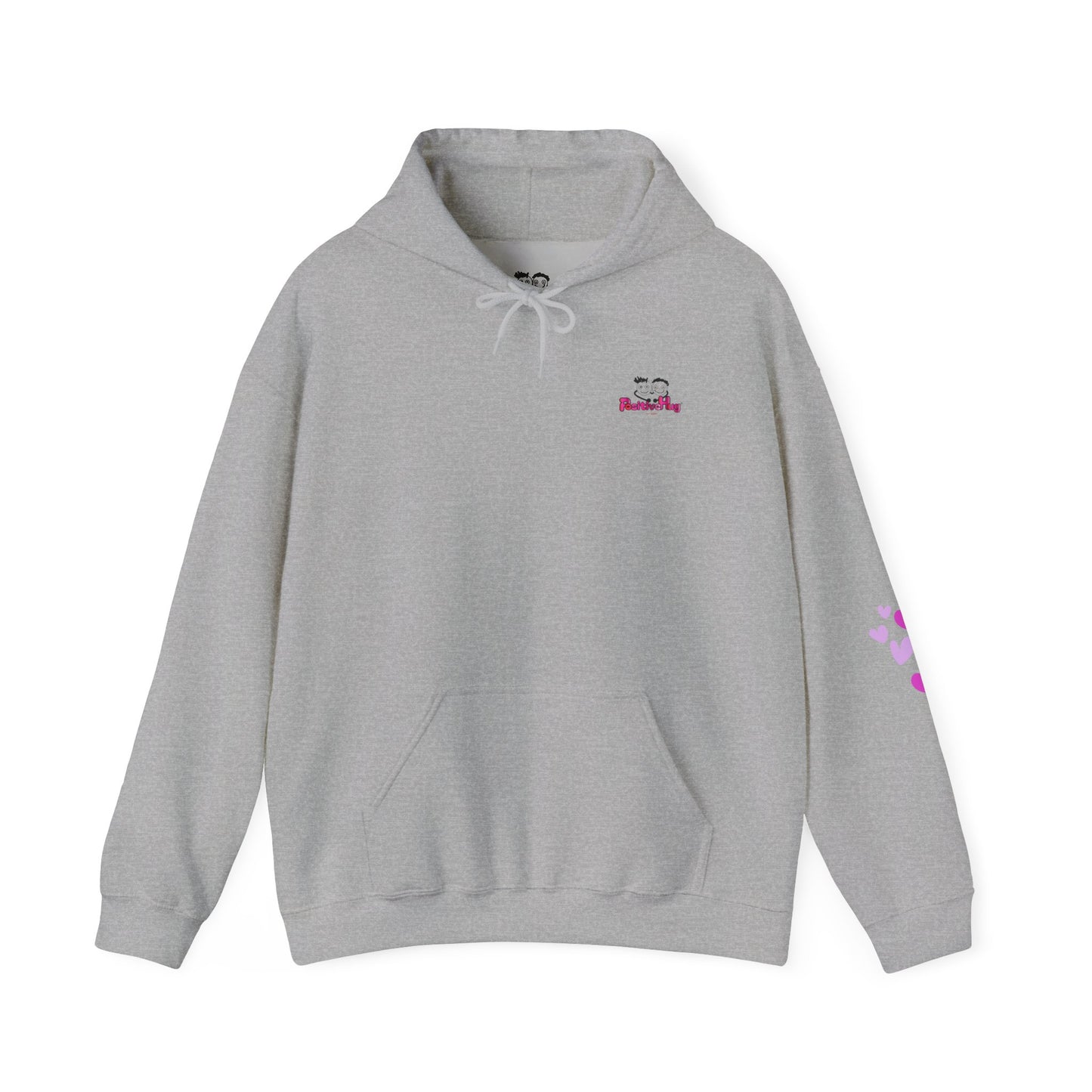 You're never too old to follow your dreams!  Heat Print Hoodie - Design on back