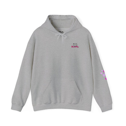 You're never too old to follow your dreams!  Heat Print Hoodie - Design on back