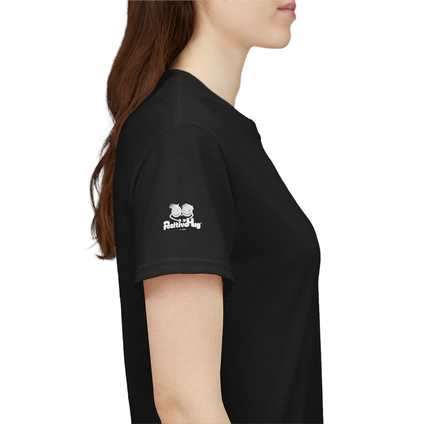 "Self Love Will Give You Wings" Angel Wings Back Graphic Tee — Self-Love Mindset Quote | PositiveHug