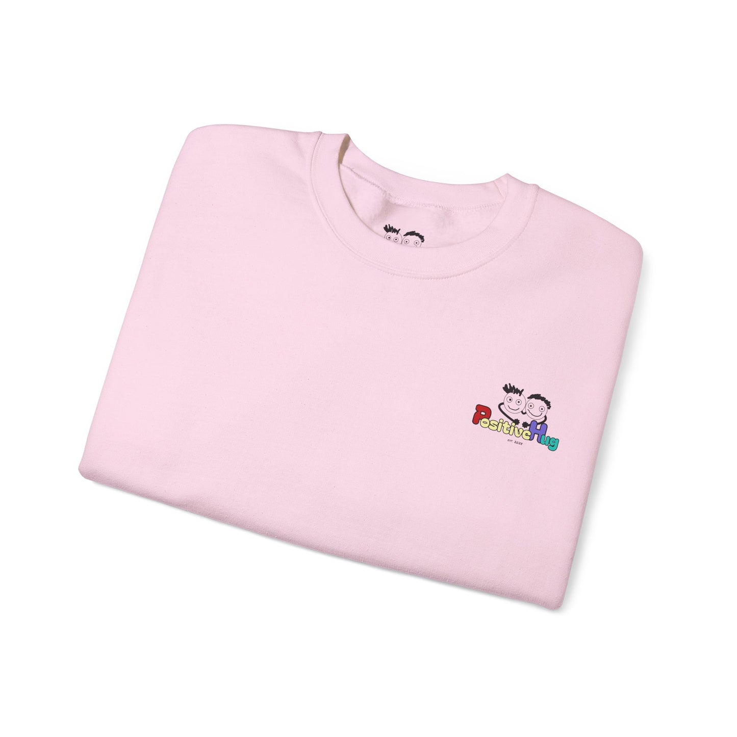 'Hey, Don't worry Bro, You got this! ' Motivational Crewneck Sweatshirt, Design on back Unisex Sweatshirt