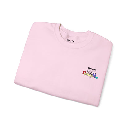 'Hey, Don't worry Bro, You got this! ' Motivational Crewneck Sweatshirt, Design on back Unisex Sweatshirt