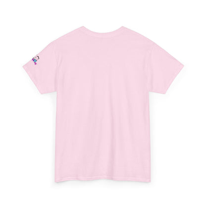 Statement Tee — "Pink? Yes. Brains? Absolutely. Settling? Never. Ambitious? Always."