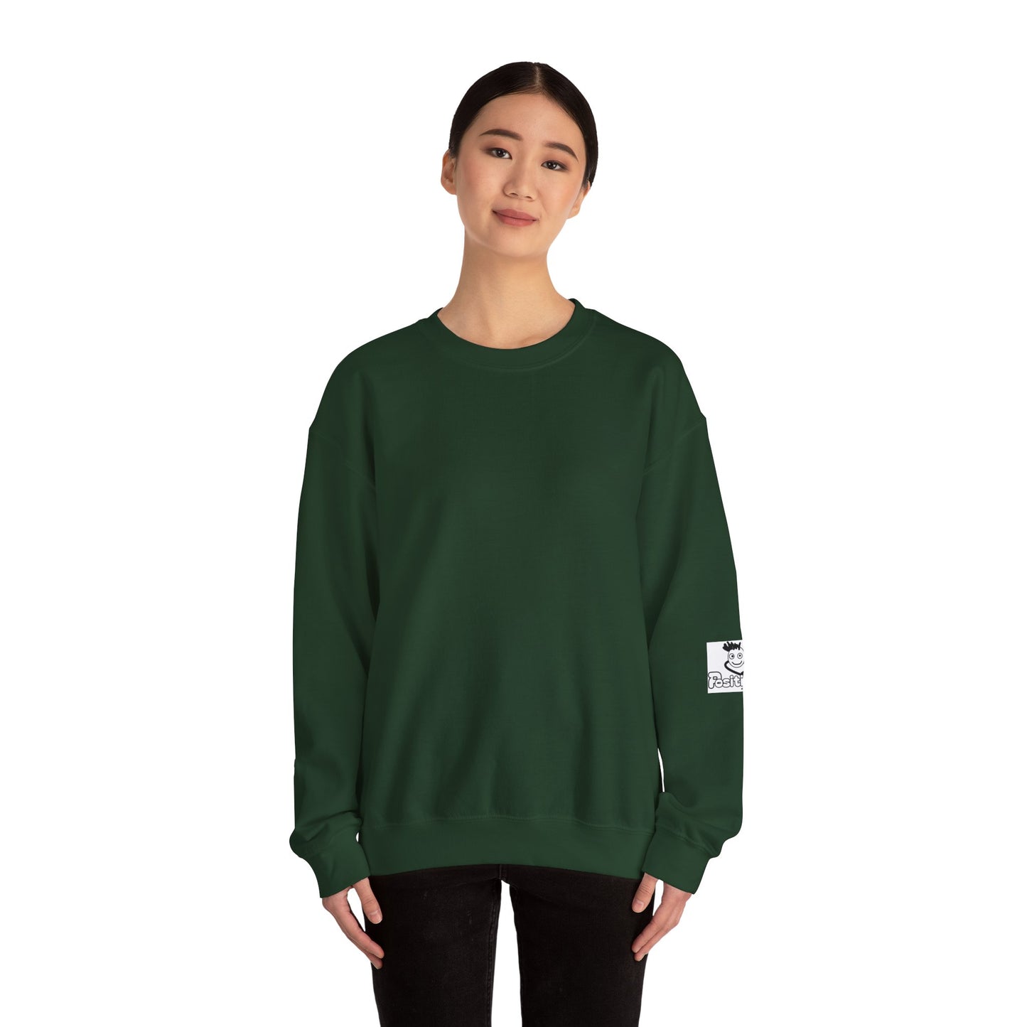 'Hey, Allow yourself time to heal. It's Okay x' Crewneck Sweatshirt by PositiveHug