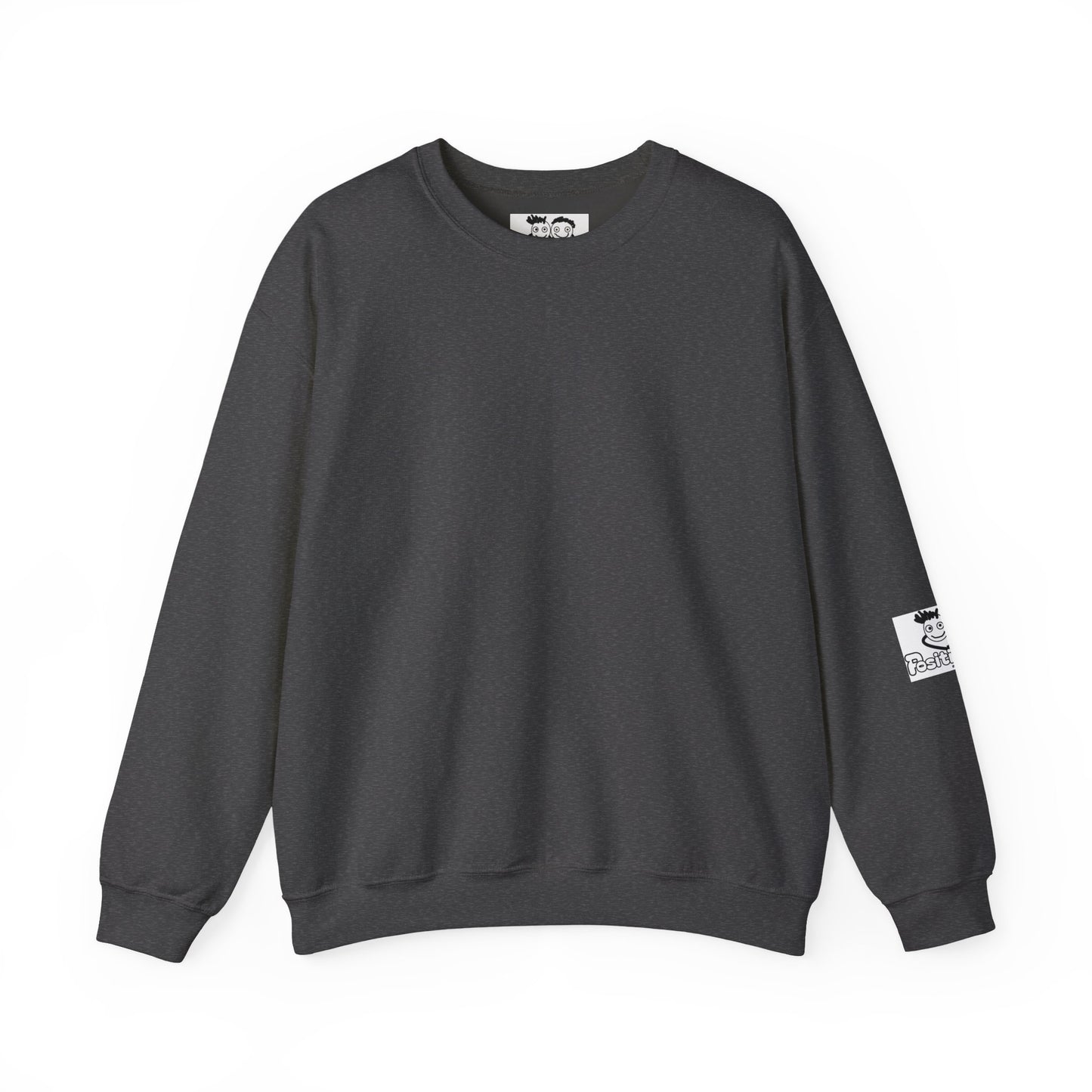 'Hey Bro, The strong cry too! It's Okay x' Crewneck Sweatshirt by PositiveHug