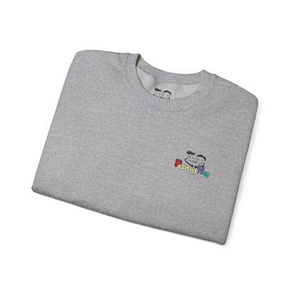 'Hey, You're Giving Low-Key Skibidi Rizzler Vibes No Cap!' Gen Alfa Adults Crewneck Sweatshirt by PositiveHug