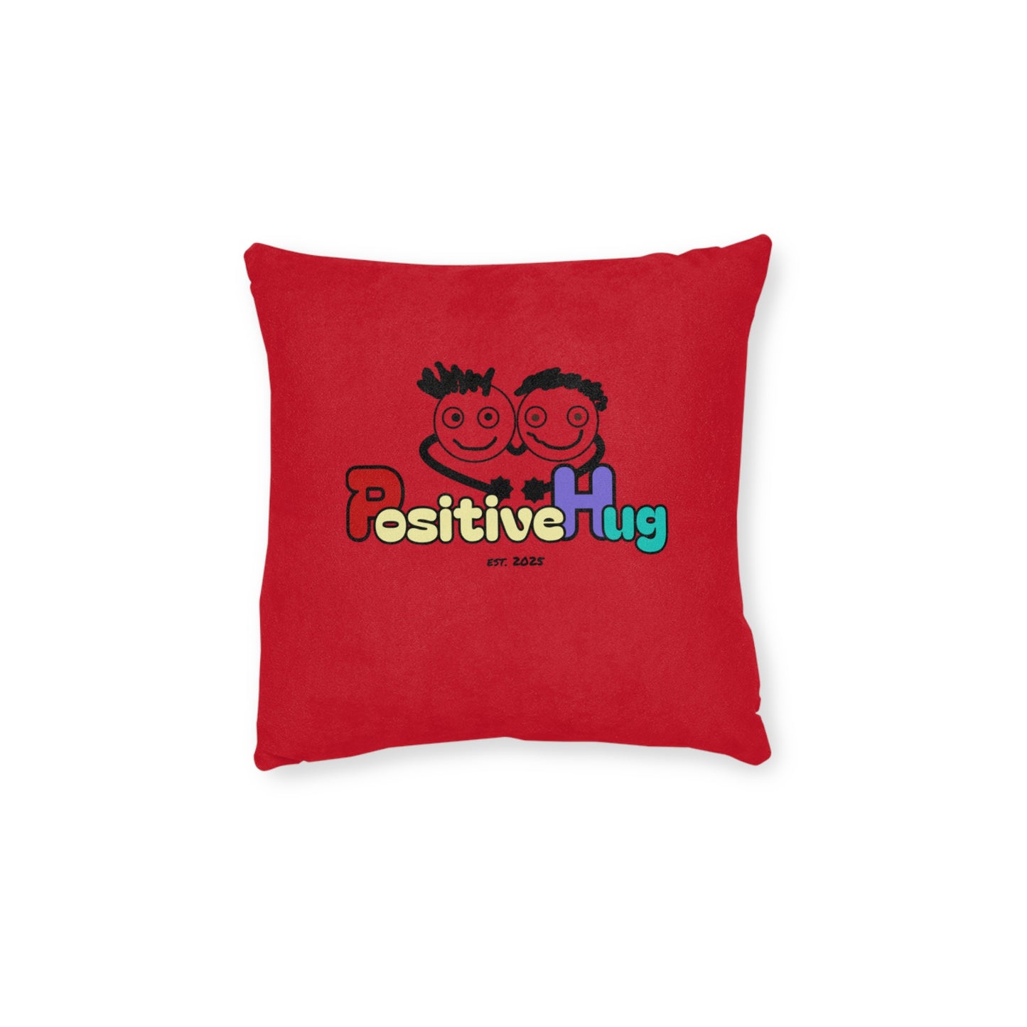 'Hey You Slay!' Festive Square Pillow