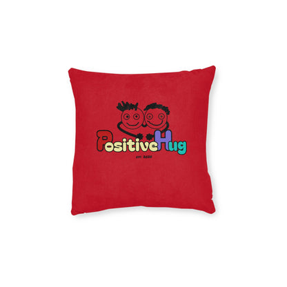 'Hey You Slay!' Festive Square Pillow