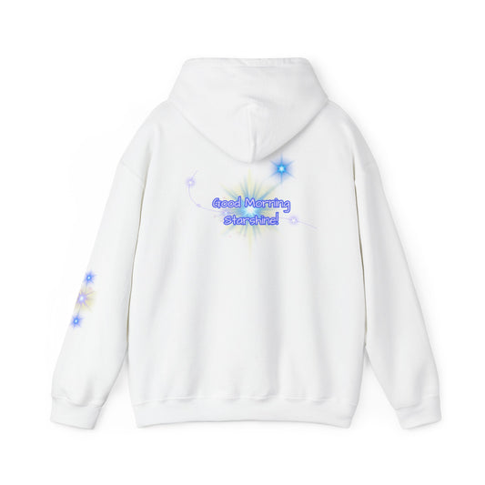 Bright Positivity - Good Morning Starshine Hoodie by PositiveHug - Design on back