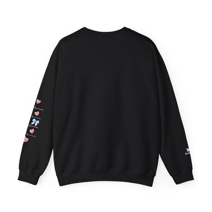 "Fierce When It Matters, Gentle When It Counts" Cute Pastel Coquette Sweatshirt | PositiveHug
