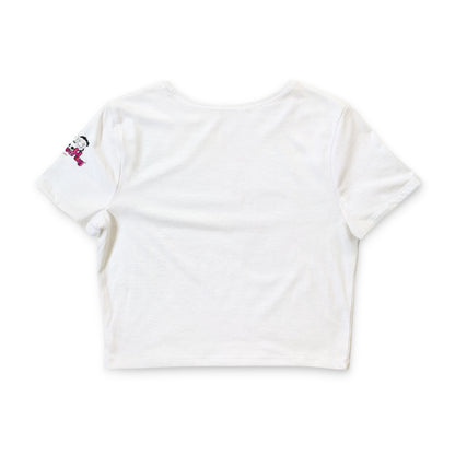 Cute Strawberry, Raspberry & Blueberry 'Be Berry Gentle With Me Today' Crop Tee | PositiveHug