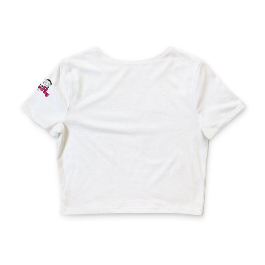 Cute Strawberry, Raspberry & Blueberry 'Be Berry Gentle With Me Today' Crop Tee | PositiveHug