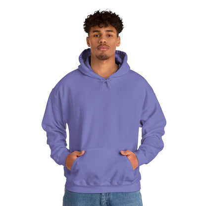 "Hey, You're giving low-key skibidi rizzler vibes. No cap!" Hooded Sweatshirt - Unisex Heavy Blend with Motivational Quote