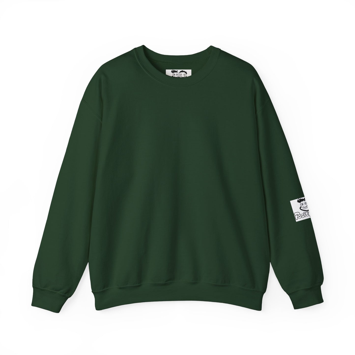 'Hey Bro, The strong cry too! It's Okay x' Crewneck Sweatshirt by PositiveHug