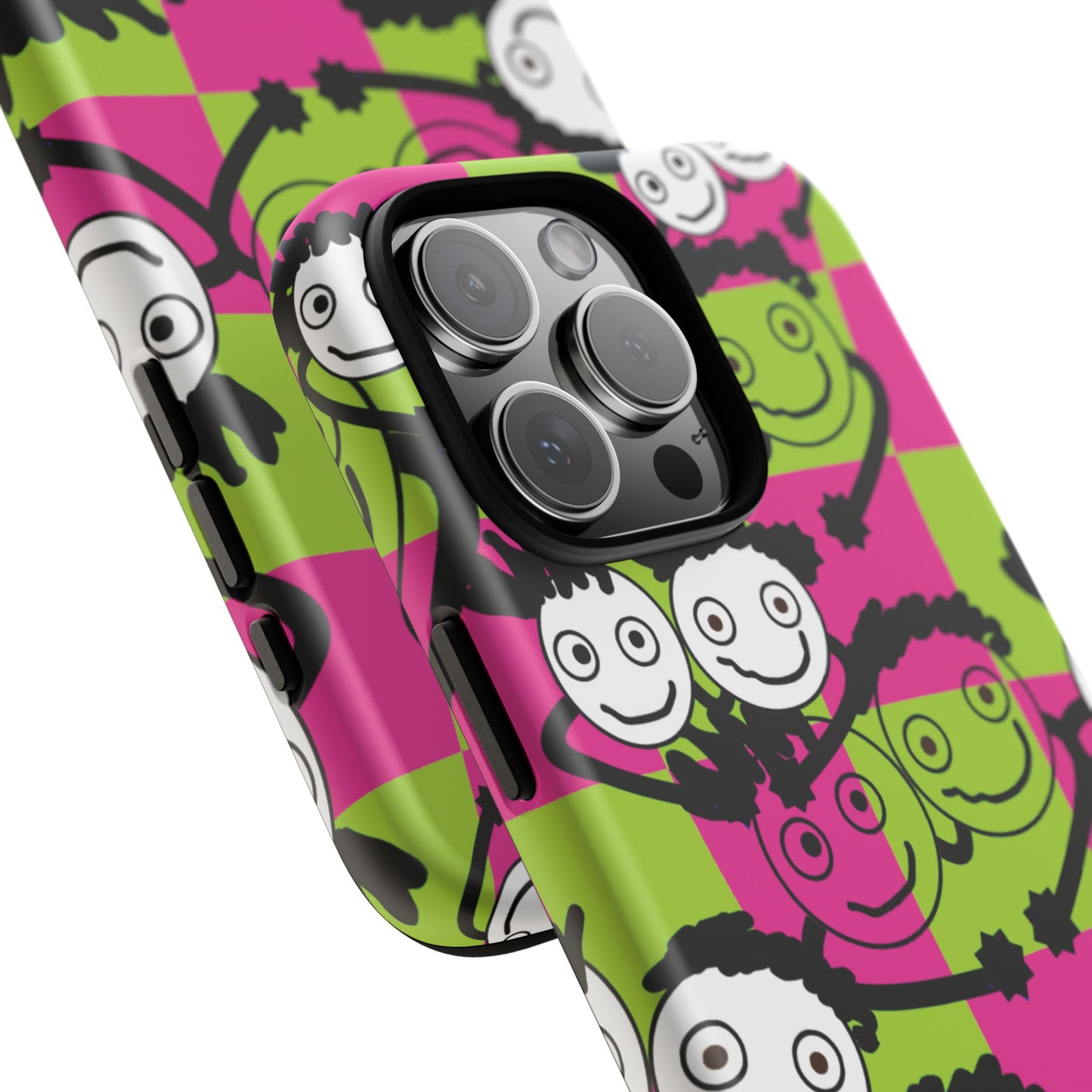 Positive Vibes Phone Case - By PositiveHug Happy, Colorful Tough Case,