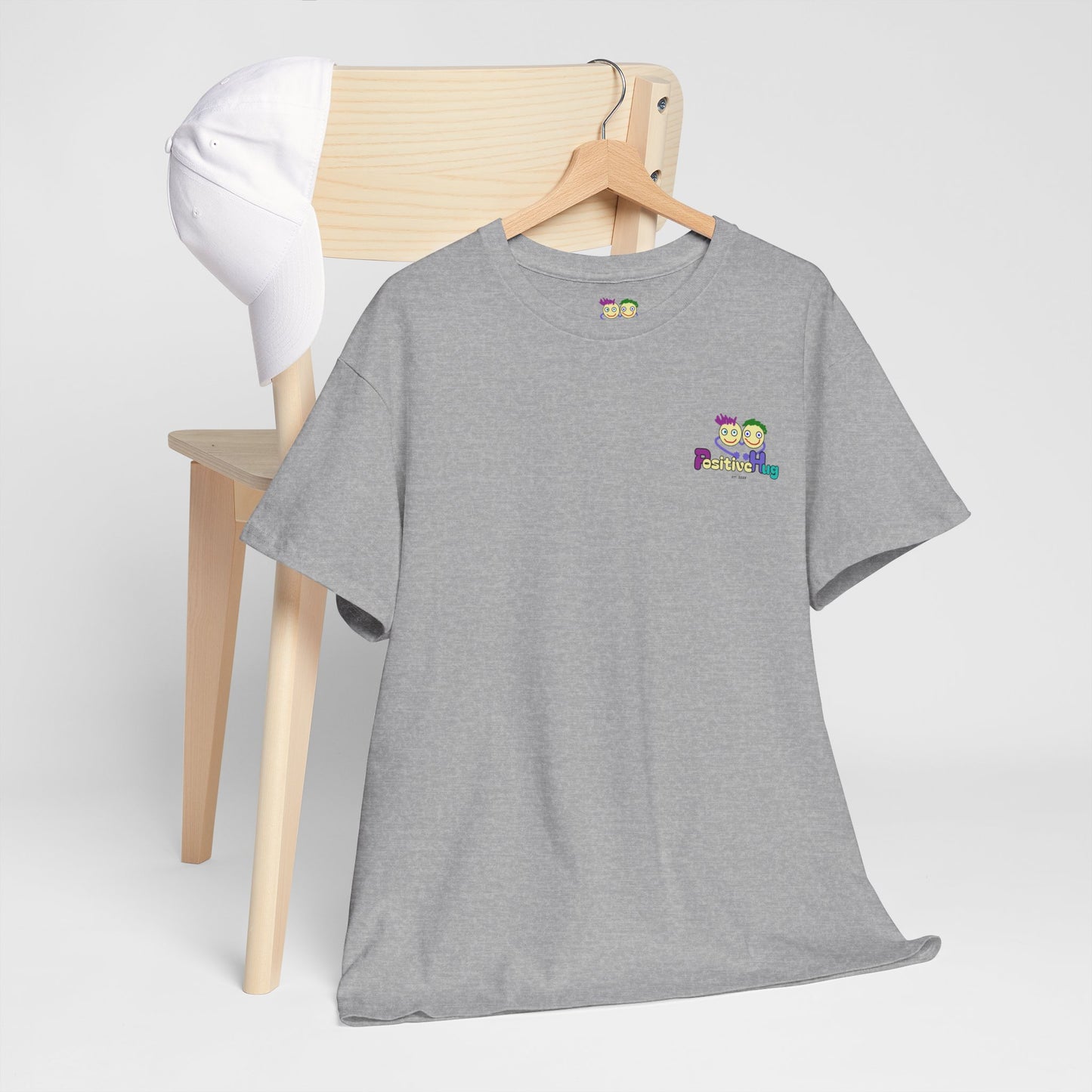If You Can't Be Kind Be Vague T-Shirt | Gradient Kindness Neon Graphic Tee | Positivity Tee