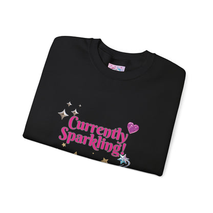 Currently Sparkling Unicorn Christmas Sweatshirt for Women | PositiveHug