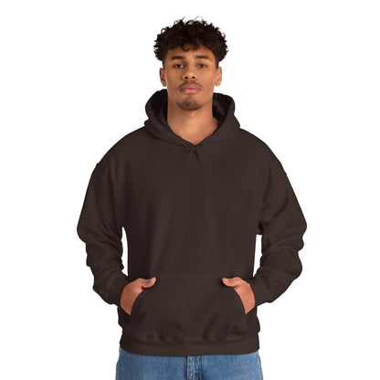 "Hey, You're giving low-key skibidi rizzler vibes. No cap!" Hooded Sweatshirt - Unisex Heavy Blend with Motivational Quote
