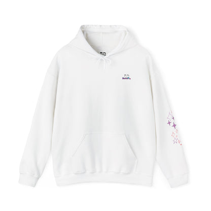 Your Difference Is Your Superpower -  Female Empowerment Graphic Hoodie - Graphic Back