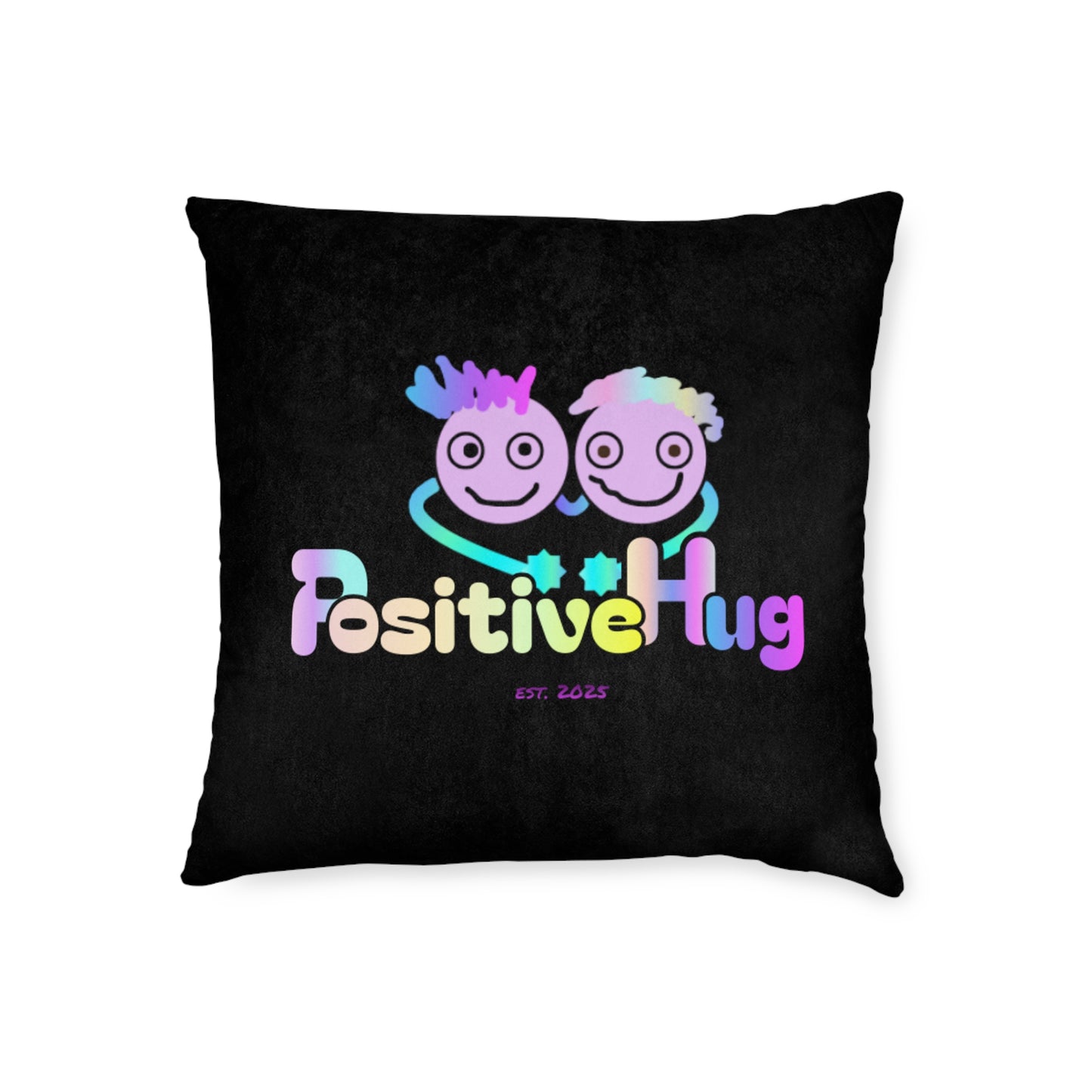 Positive Vibe Square Pillow - "You're Like... Sooo Freaking Awesome!"