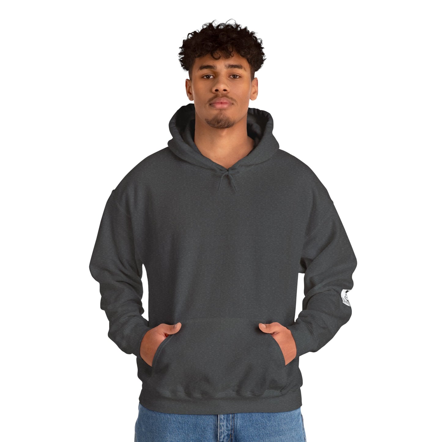 'Hey Bro, I'm Proud of you. You made it through another day! ' Comfortable Unisex Heavy Blend Hoodie  - By PositiveHug