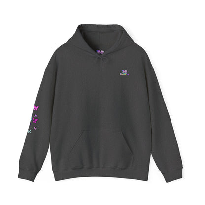 Butterfly Encouragement Hoodie — "Hey, I Believe In You"