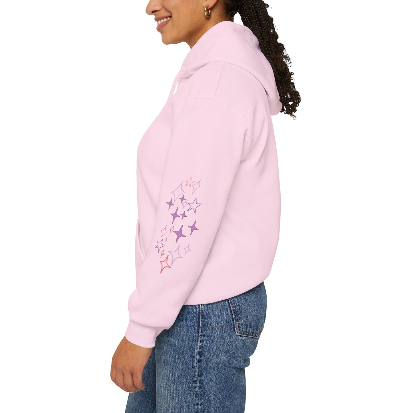 Your Difference Is Your Superpower -  Female Empowerment Graphic Hoodie - Graphic Back
