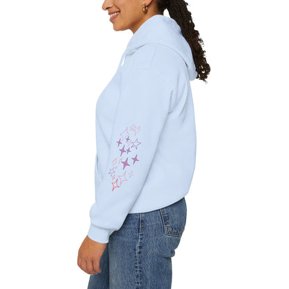 Your Difference Is Your Superpower -  Female Empowerment Graphic Hoodie - Graphic Back