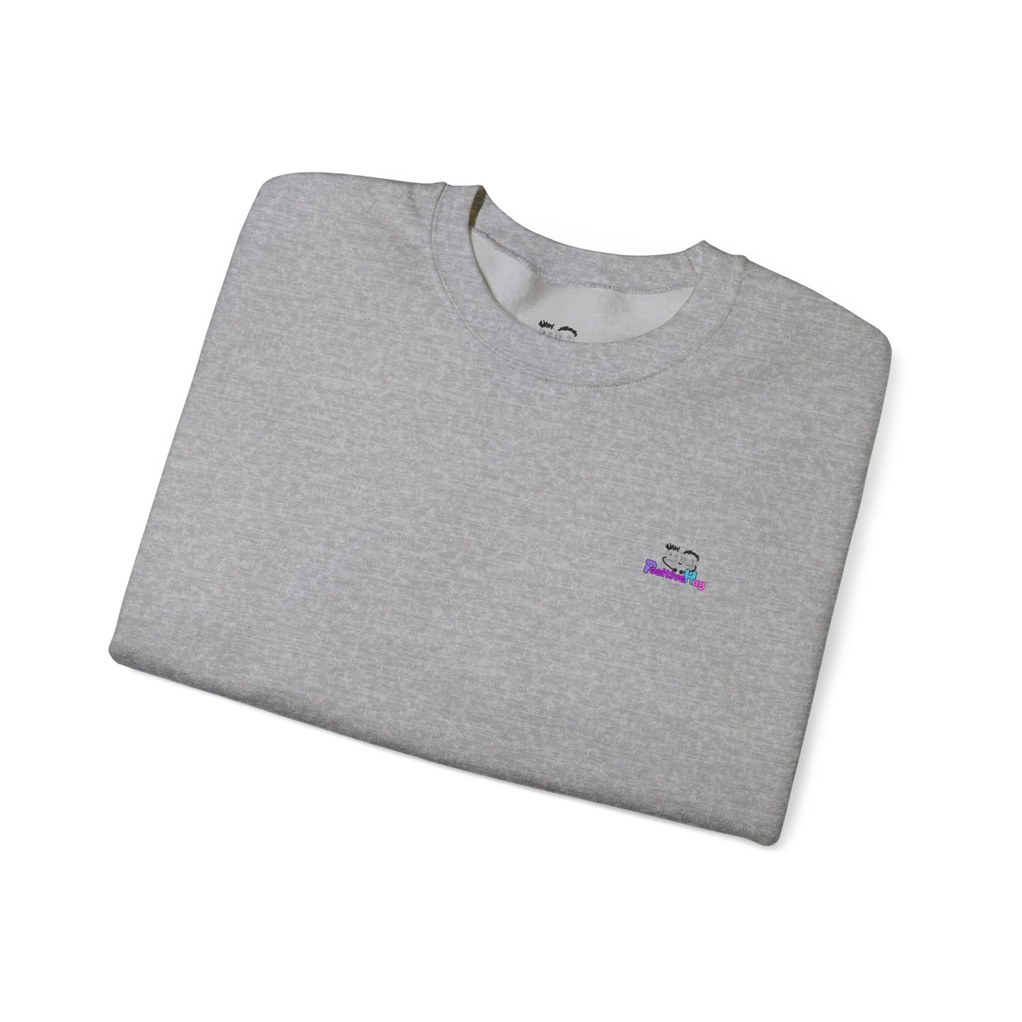 Dreamy Rainbow Floral Crewneck Sweatshirt — "Follow Your Dreams" Back Graphic