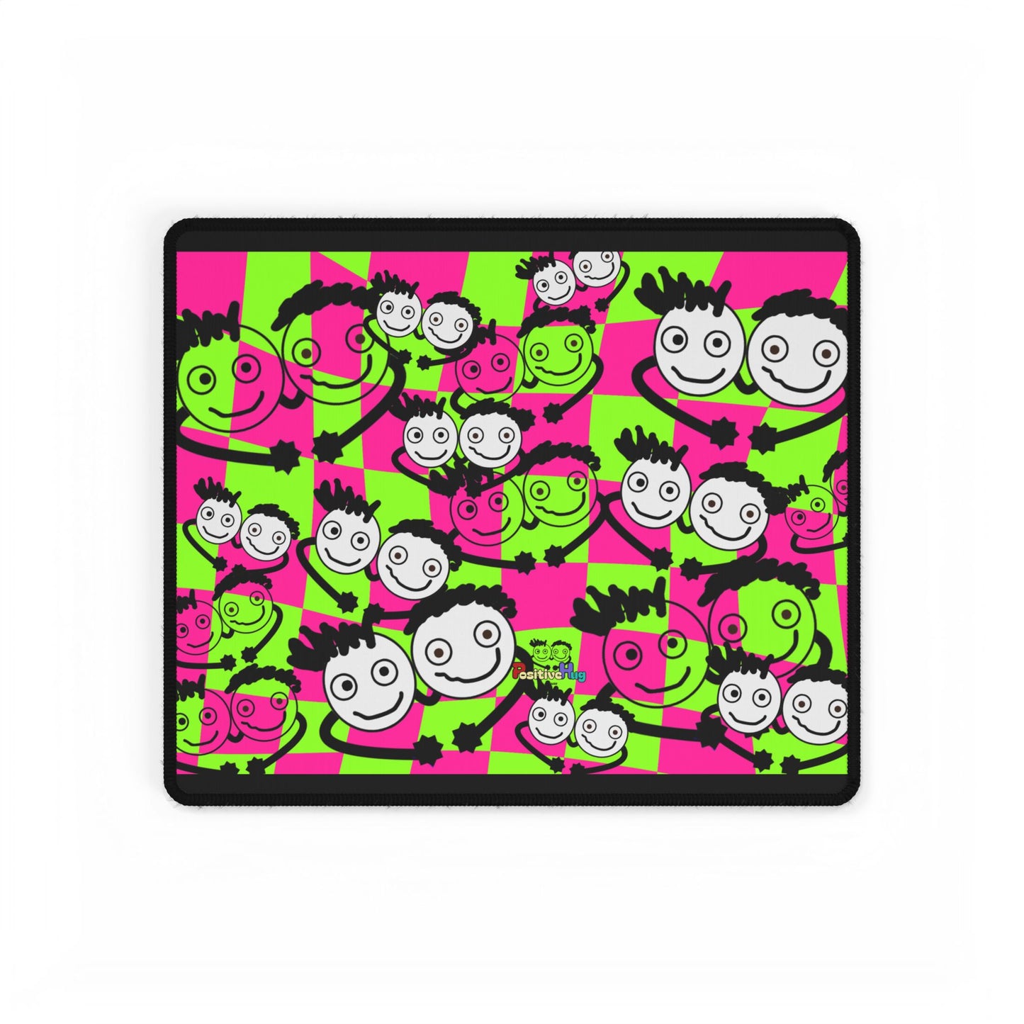 Colorful Desk Mat by PositiveHug - Fun Office Decor Unique Gift Idea