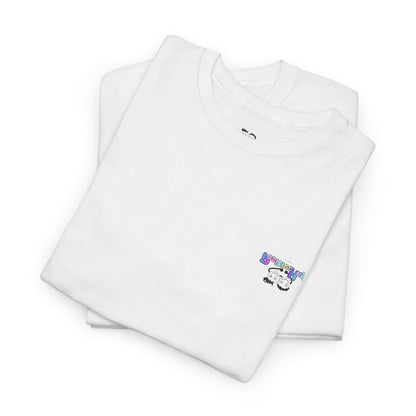 Stay Weird, You're Amazing! T-Shirt - Print on Back - Fun Upside down Logo on Front