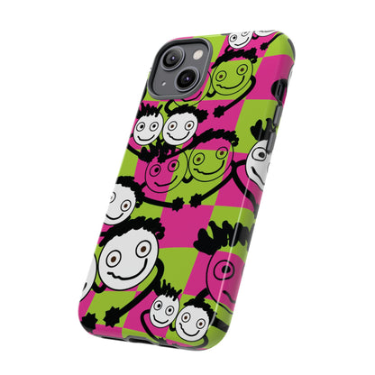 Positive Vibes Phone Case - By PositiveHug Happy, Colorful Tough Case,