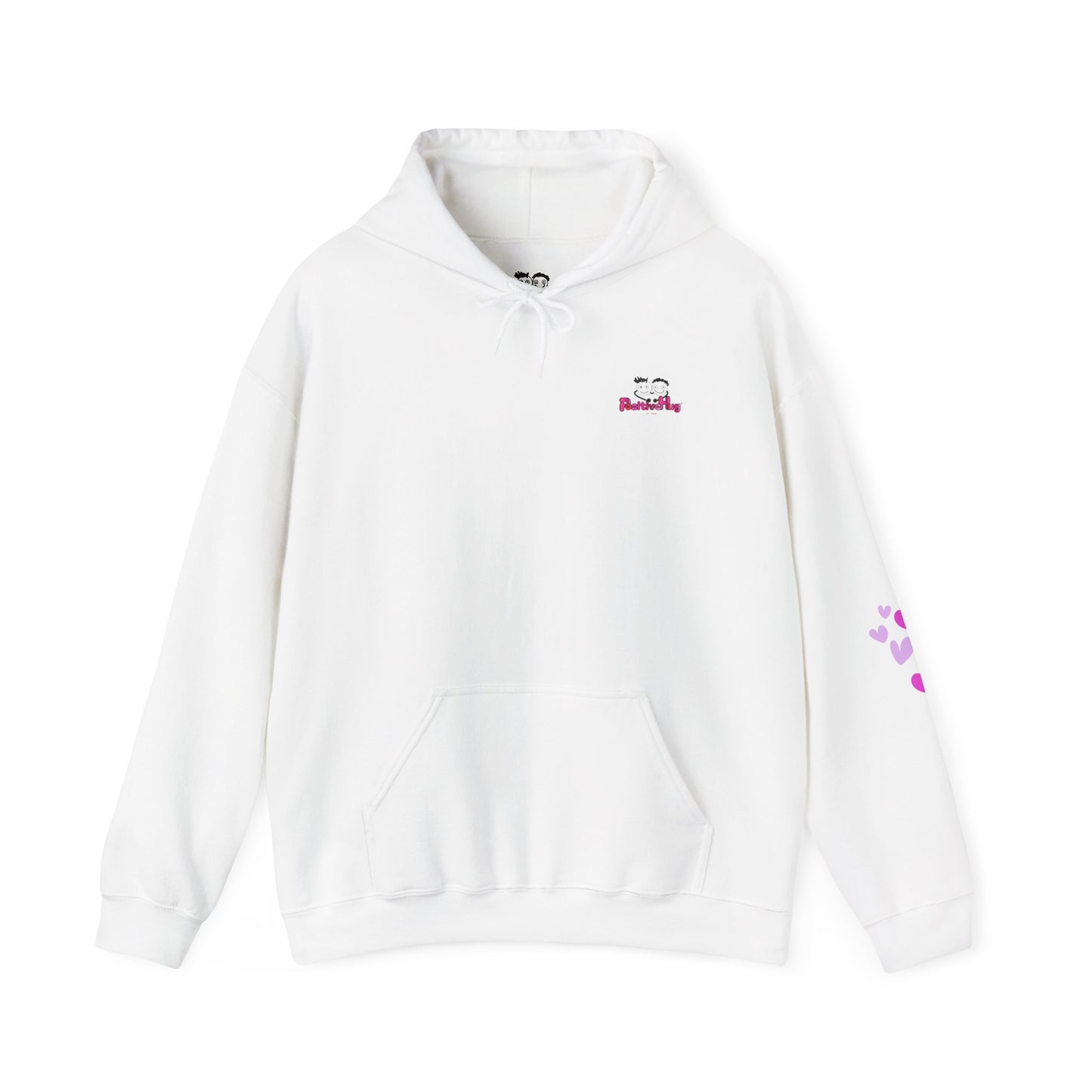 You're never too old to follow your dreams!  Heat Print Hoodie - Design on back