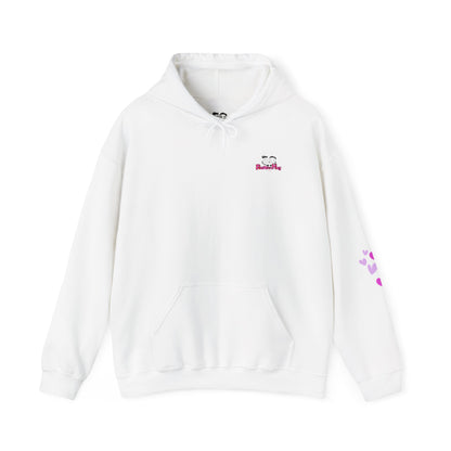 You're never too old to follow your dreams!  Heat Print Hoodie - Design on back