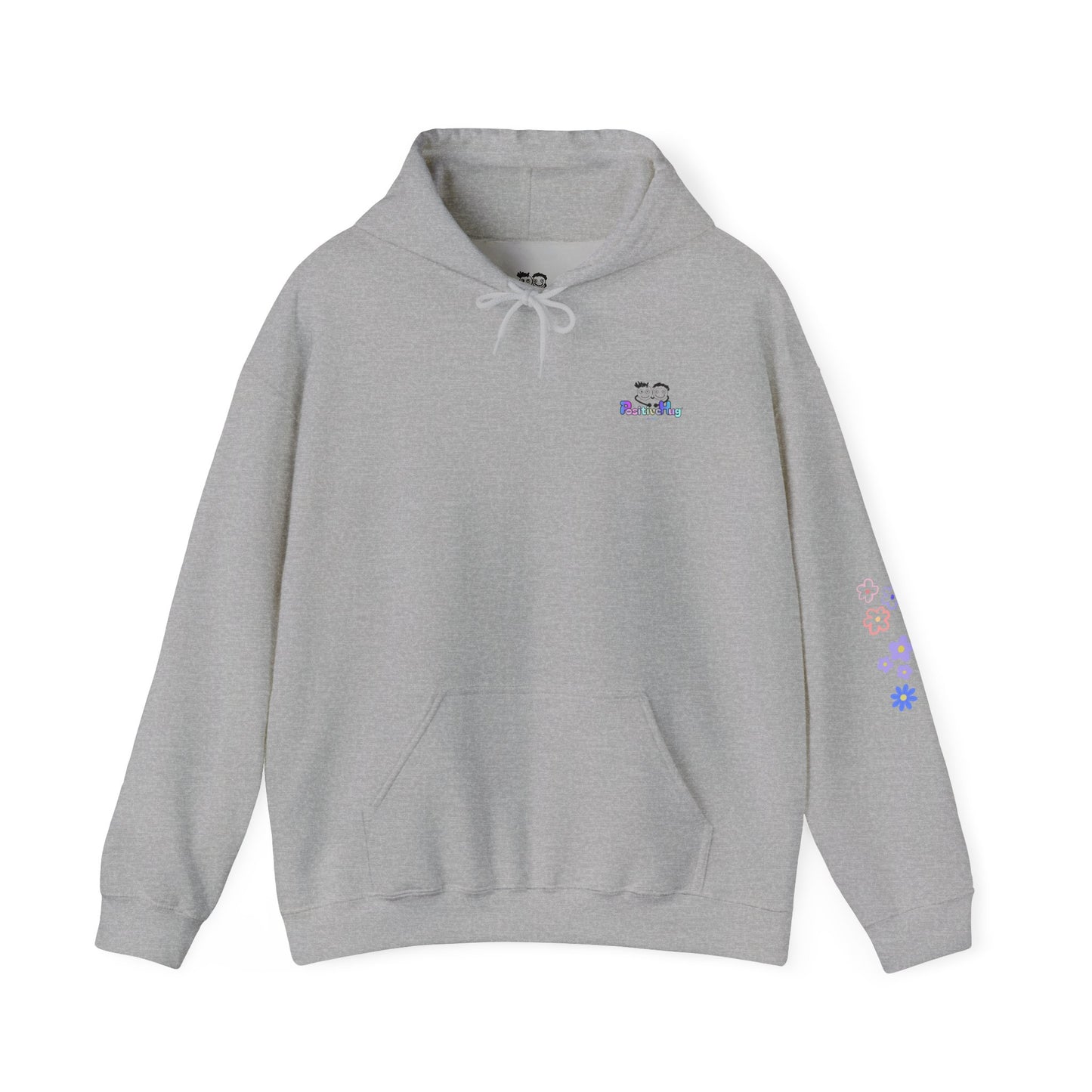 You don't have to wait for permission. It's okay to be yourself  - Self-Love,   Social Kindness Hoodie - Design on back