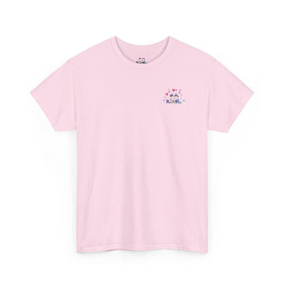 PositiveHug Logo Women's T-Shirt — Princess Crowns, Hearts, Stars & Butterfly Graphic | PositiveHug