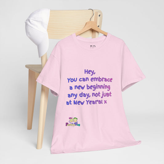 New Beginnings Unisex Heavy Cotton Tee