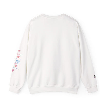 "Fierce When It Matters, Gentle When It Counts" Cute Pastel Coquette Sweatshirt | PositiveHug