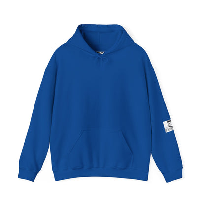 'Hey Bro, The Strong Cry Too. It's Okay! ' Comfortable Unisex Heavy Blend Hoodie with Cool Graphics - By PositiveHug