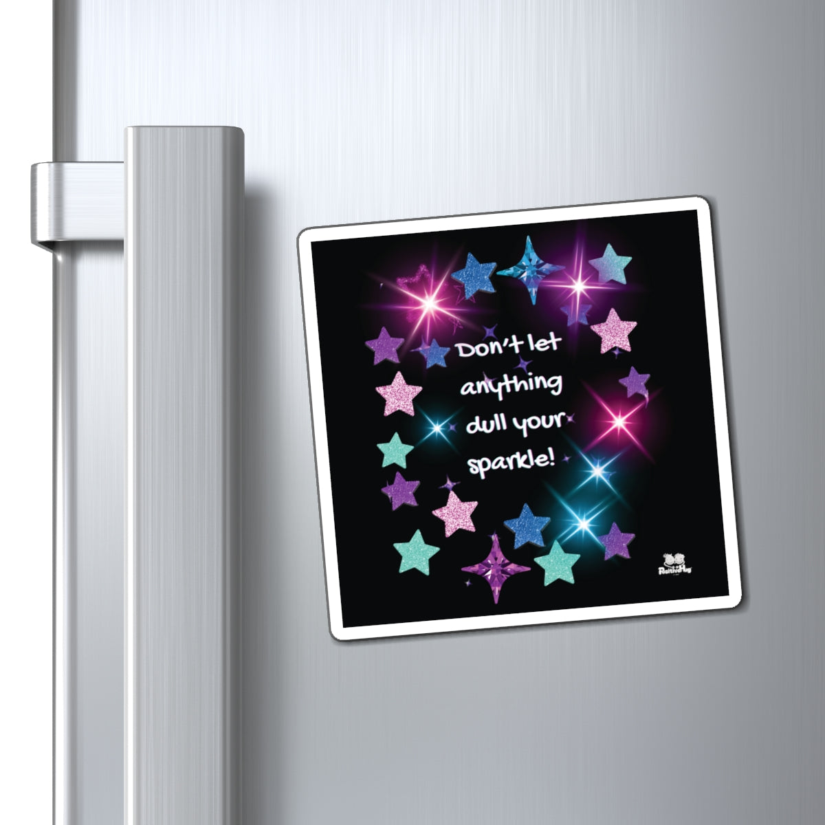 Magnet  "Don't Let Anything Dull Your Sparkle" Positive Affirmation Bright Star Fridge Magnet