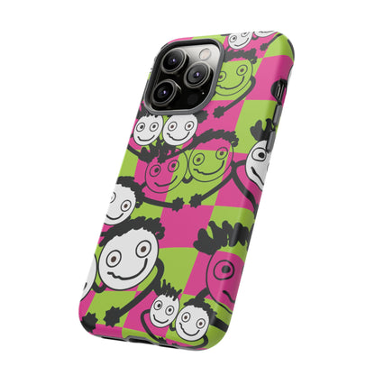 Positive Vibes Phone Case - By PositiveHug Happy, Colorful Tough Case,