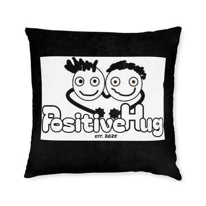 Positive Vibe Square Pillow - "You're Like... Sooo Freaking Awesome!"