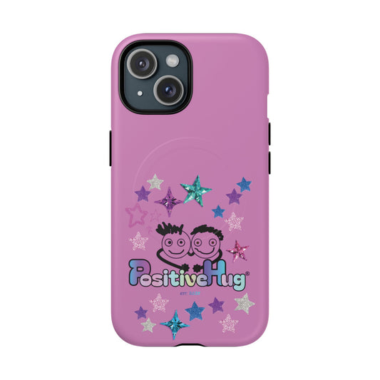 Tough Magnetic Phone Case — PositiveHug Logo Stars Protective Cover