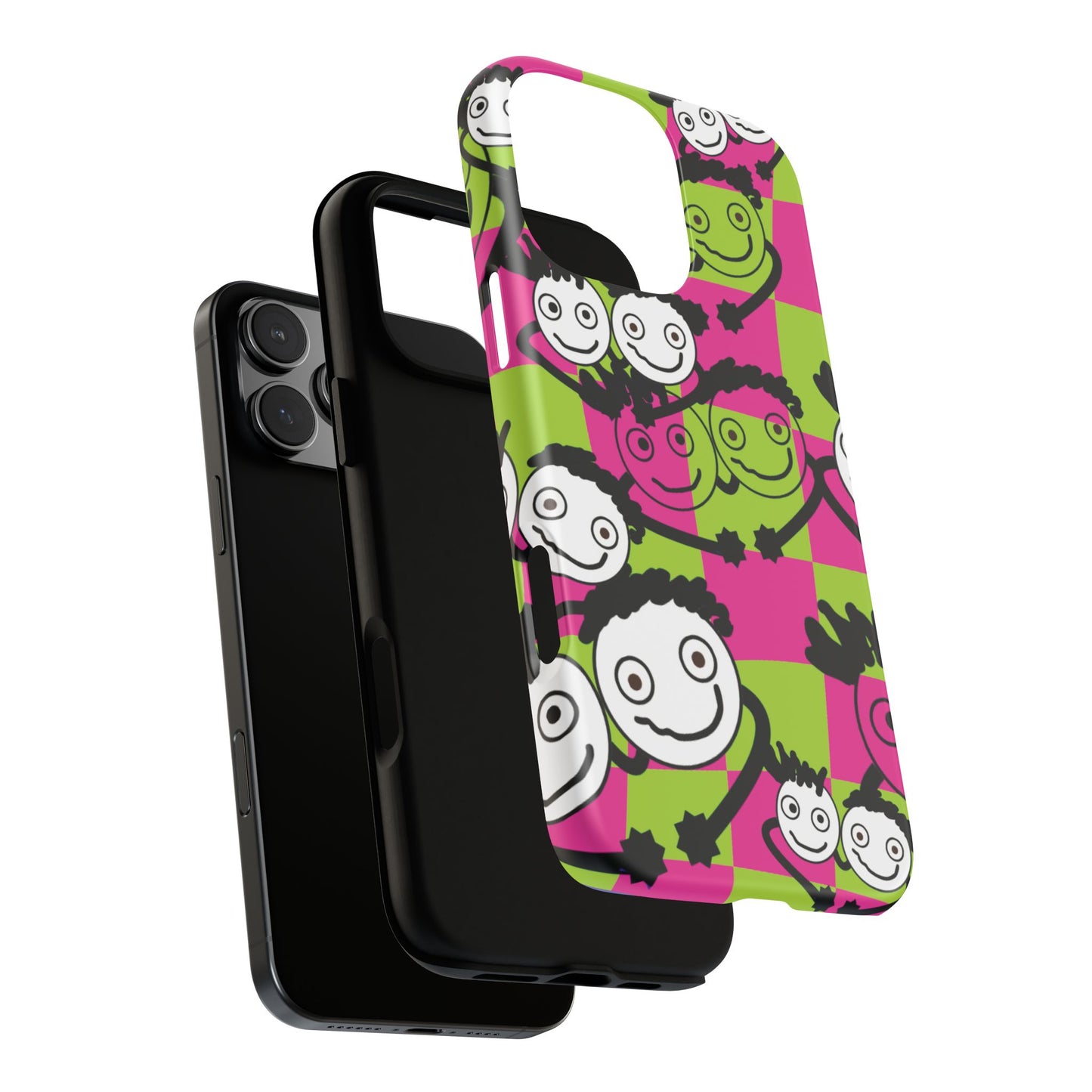 Positive Vibes Phone Case - By PositiveHug Happy, Colorful Tough Case,