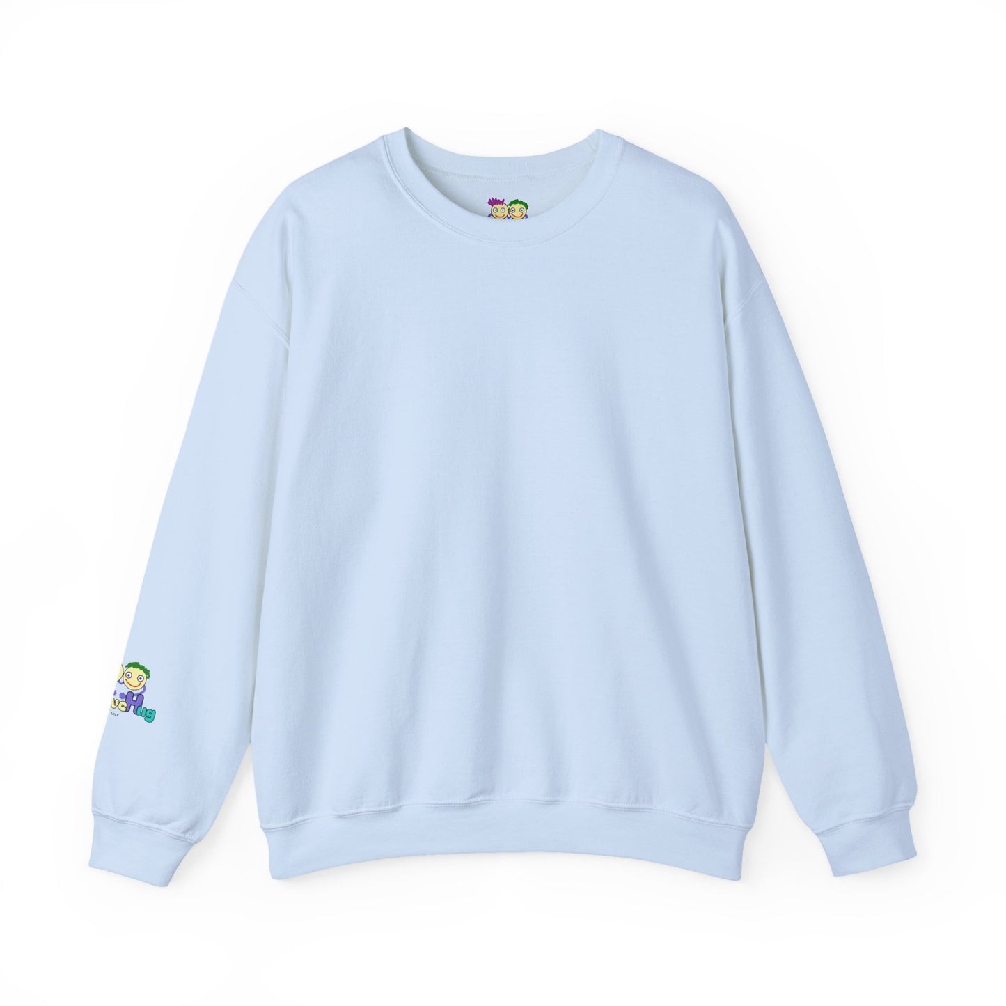 'Hey, I believe in you! x ' Motivational Crewneck Sweatshirt Unisex, Quote on back