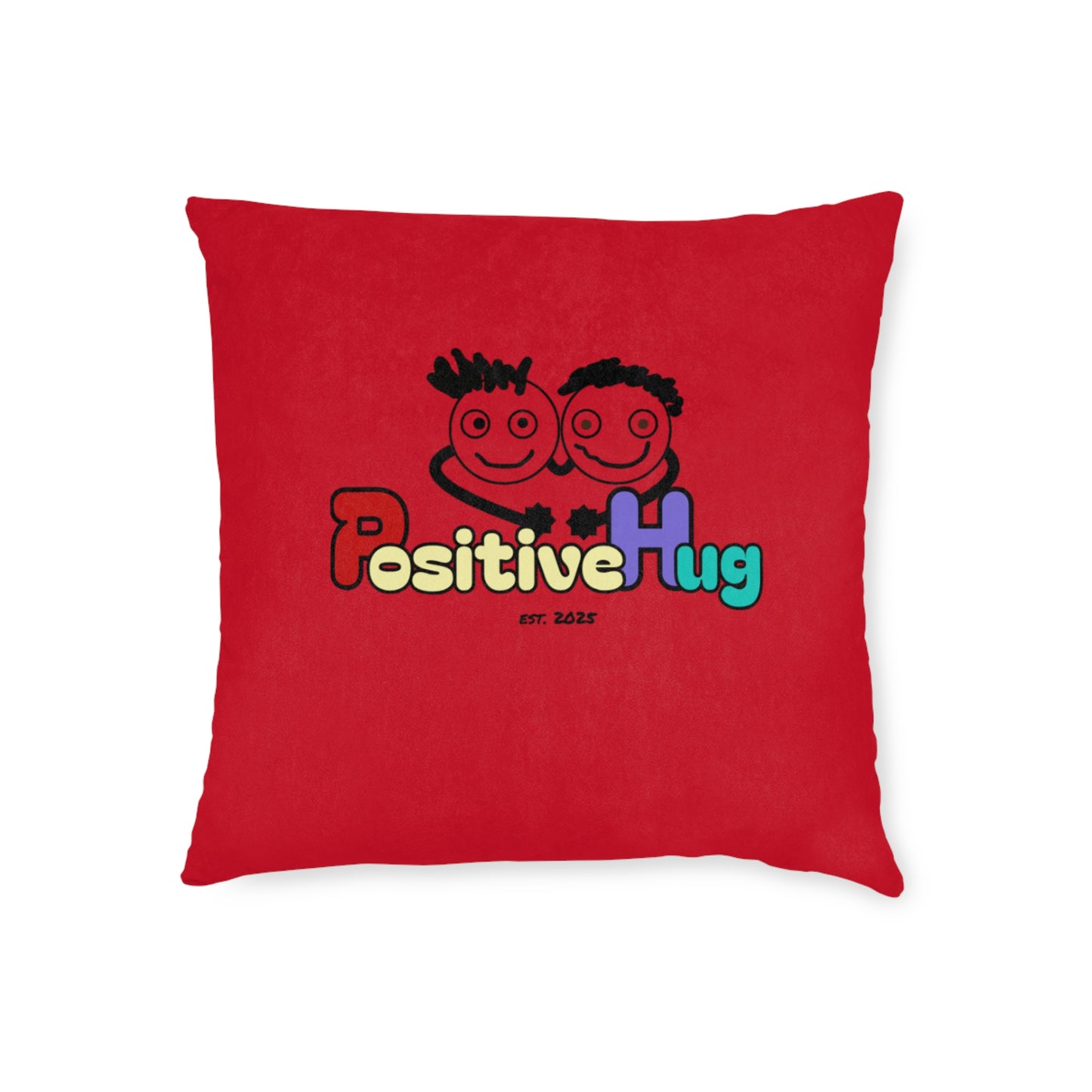 'Hey You Slay!' Festive Square Pillow
