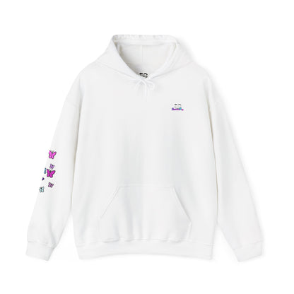 Butterfly Encouragement Hoodie — "Hey, I Believe In You"
