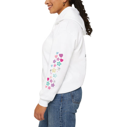 Cute Cat Graphic Hoodie — "You Were Born to Stand Out"