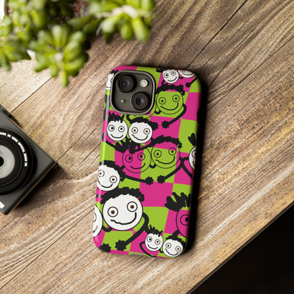 Positive Vibes Phone Case - By PositiveHug Happy, Colorful Tough Case,