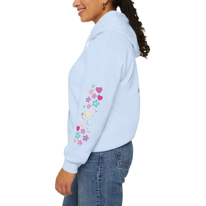 Cute Cat Graphic Hoodie — "You Were Born to Stand Out"