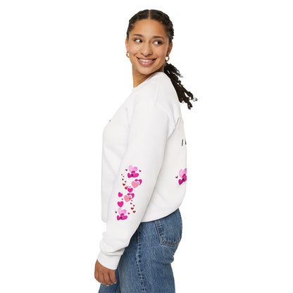 I Believe In You Crewneck Sweatshirt — Cute Dinosaur Heart Cosy Sweatshirt